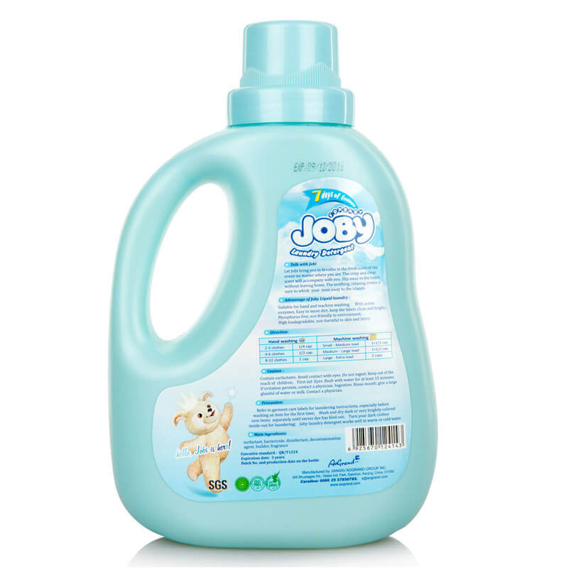 Detergente para a roupa para bebês e crianças JOBY